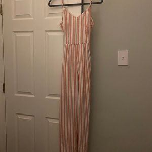 Striped Jumpsuit - never worn tag still on!